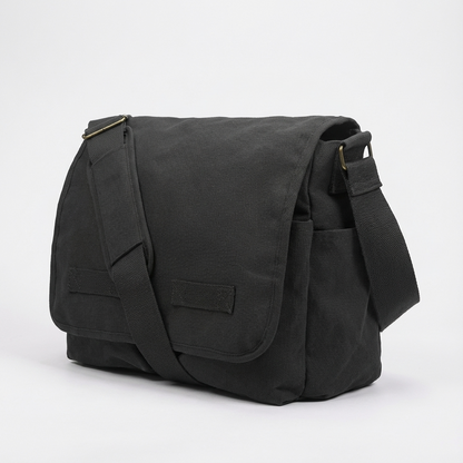 Men's Canvas Messenger Bag – Daily Commuter Carry