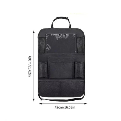 Car Seat Organizer with Tablet Holder – Backseat Storage Bag