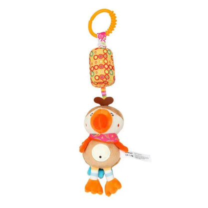 Newborn Baby Plush Stroller Toys Hanging Rattle