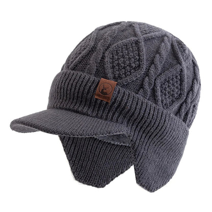 Unisex Winter Hat – Plush Fur-Lined Earflap Beanie