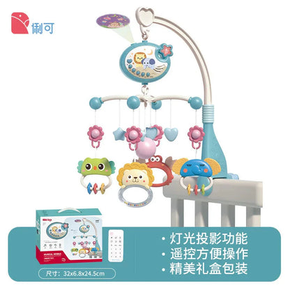 Musical Baby Crib Mobile - Lights, Music & Projection | Remote Control Crib Toy for Newborns
