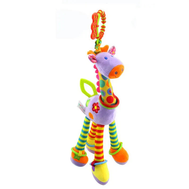 Soft Infant Crib Stroller Mobile Hanging Rattle Toy