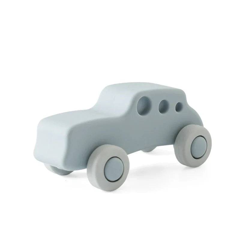 Baby Silicone Car Teether Toy Montessori Educational 0-12 Months