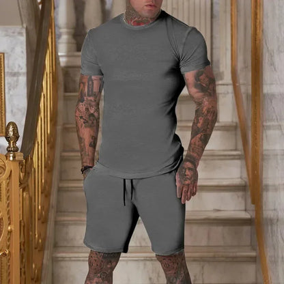 Men's Breathable Summer Sportswear Set