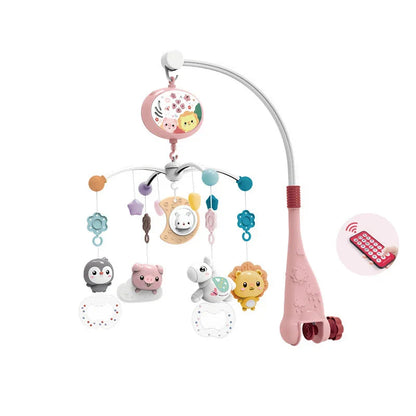 Musical Baby Crib Mobile - Lights, Music & Projection | Remote Control Crib Toy for Newborns