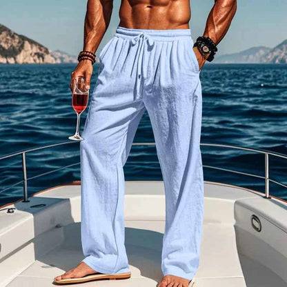 Men's Linen Yoga Pants Spring/Summer
