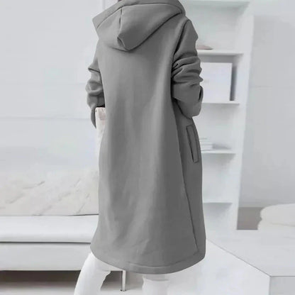 Oversized Zip-Up Streetwear Hoodie Women