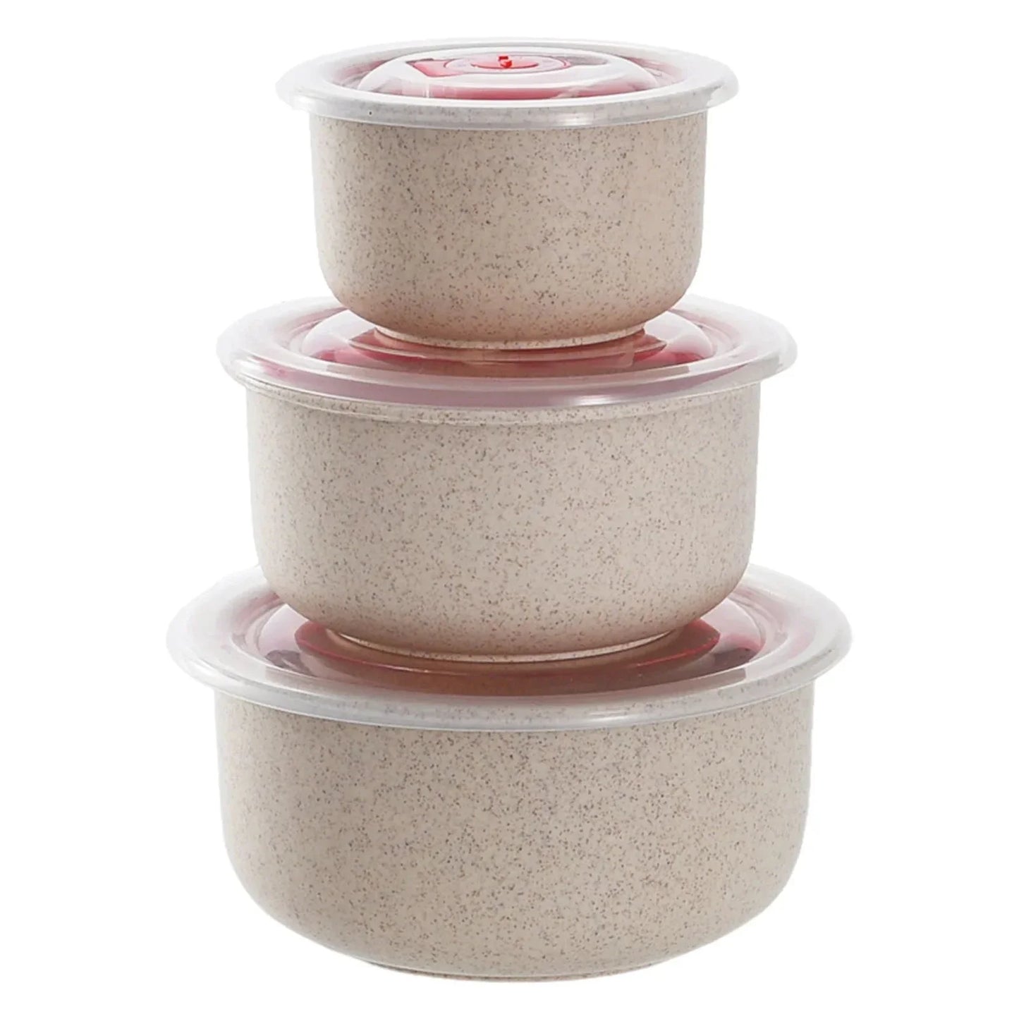 3PCS Bento Food Storage Containers – Microwaveable Meal Prep Box