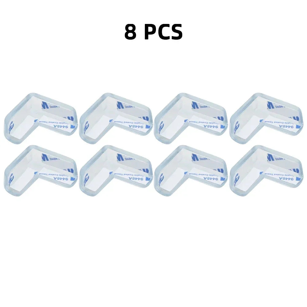 Clear Table Corner Protectors for Baby Furniture Safety Edge Guards