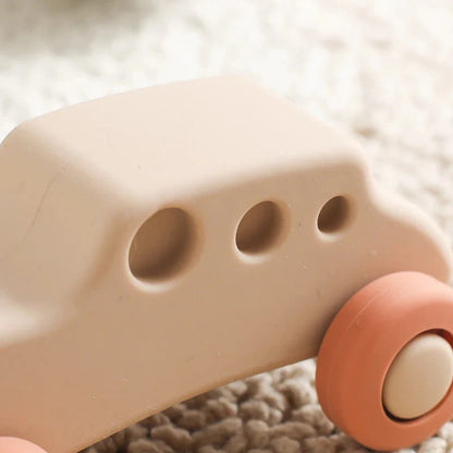 Baby Silicone Car Teether Toy Montessori Educational 0-12 Months