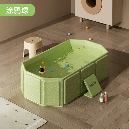 Foldable Baby Bathtub for Newborns & Toddlers