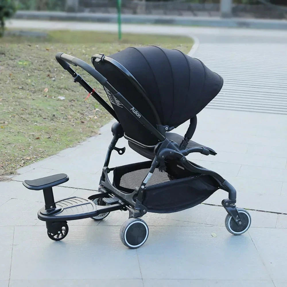 Universal Stroller Step Board with Seat for Second Child