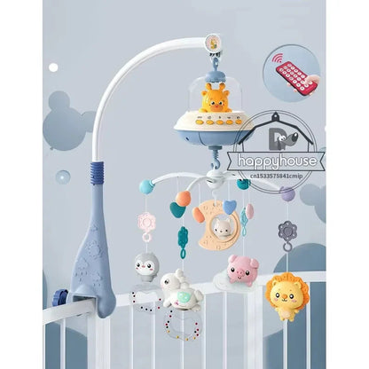 Musical Baby Crib Mobile - Lights, Music & Projection | Remote Control Crib Toy for Newborns