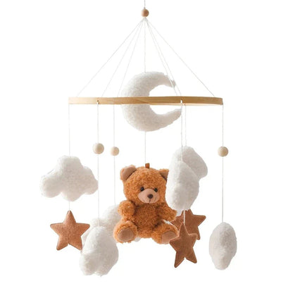 Baby Crib Mobile Rattle Toy Forest Animal Bed Bell