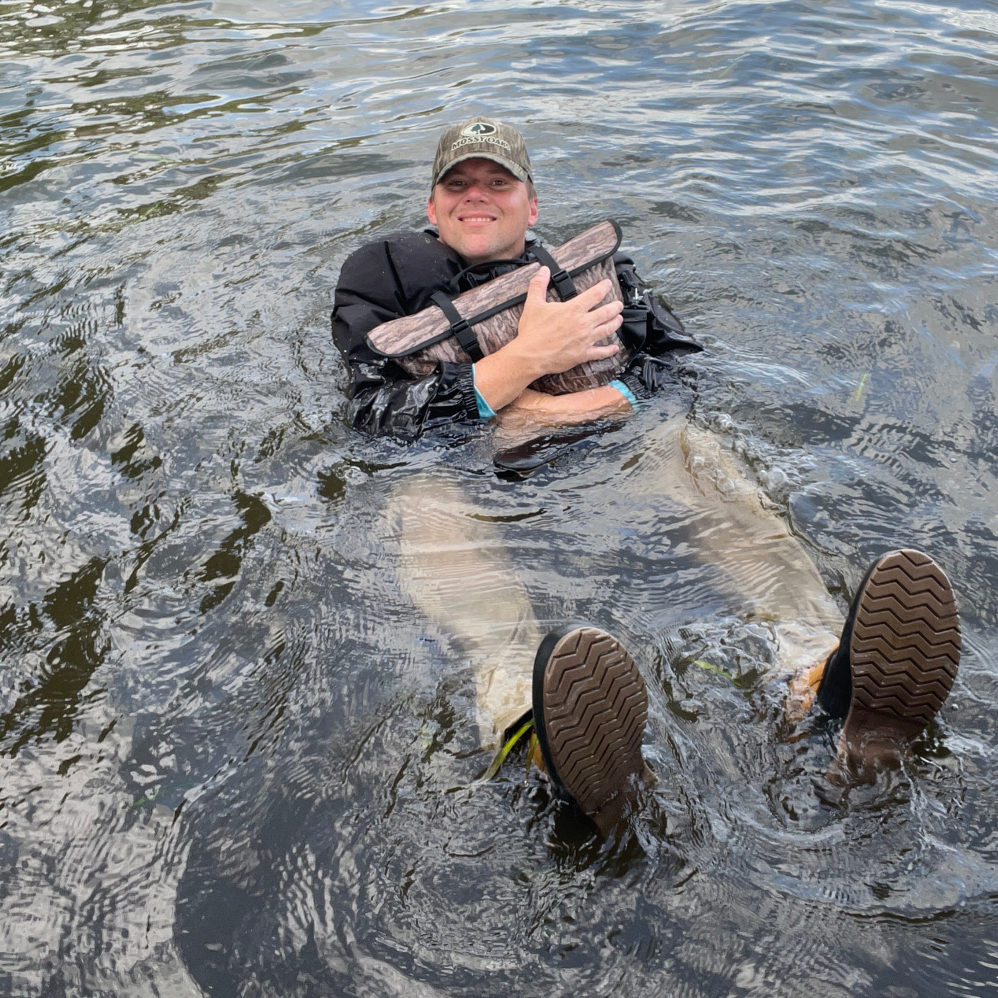Waterproof Floating Cooler Bag - Bottomland Camo
