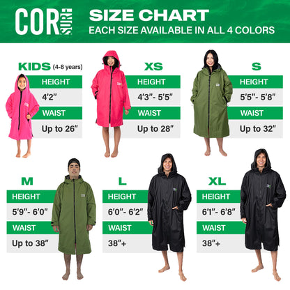 Waterproof Swim Parka (Pink)
