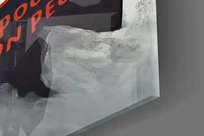 Wise Seagull Glass Wall Art || Designer Collection