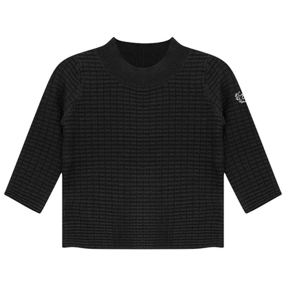 Mock Neck Knit Top