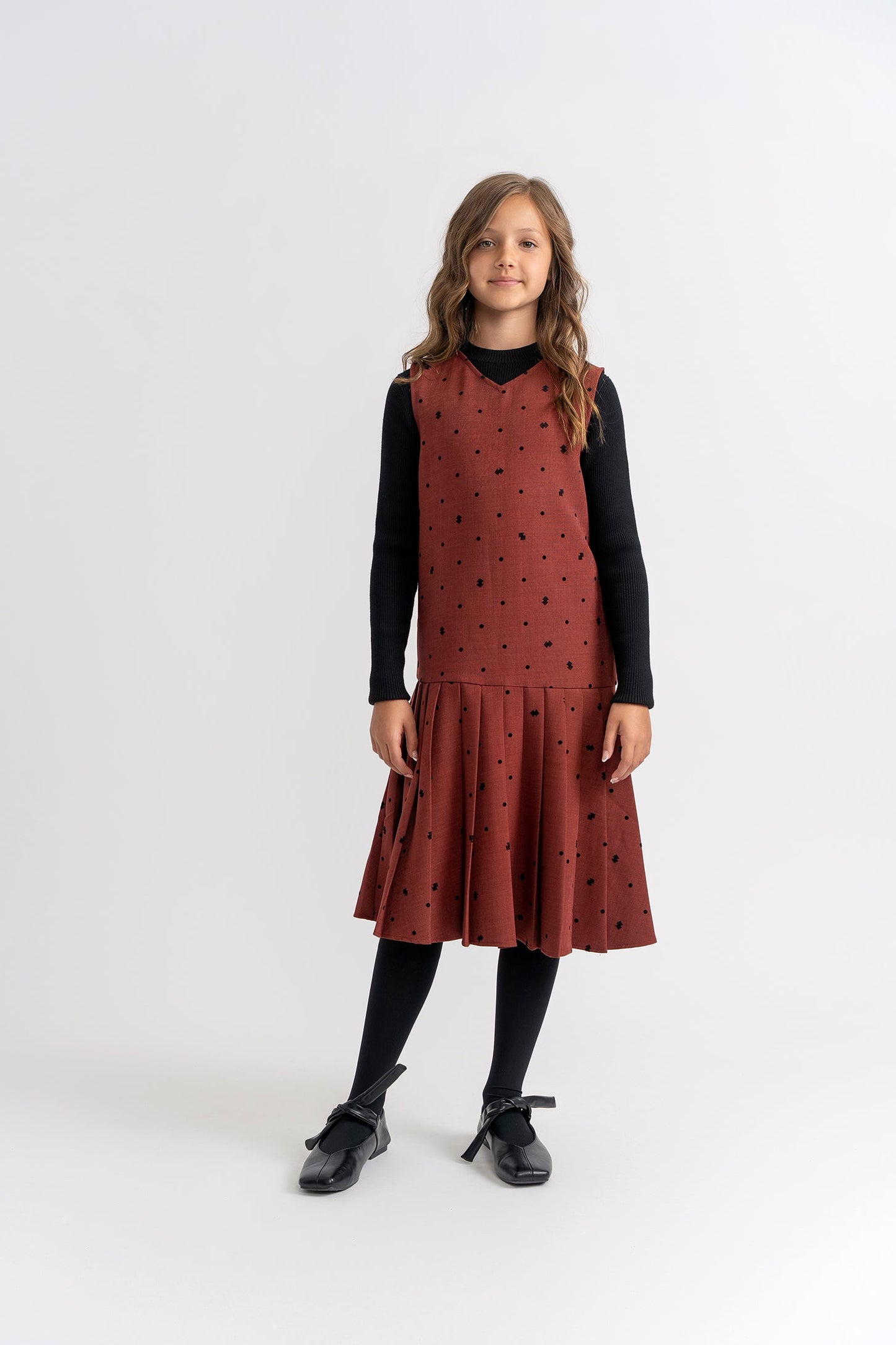 Pleated Jumper