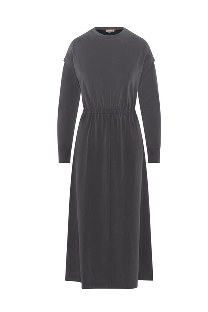 Drop Shoulder Midi Dress