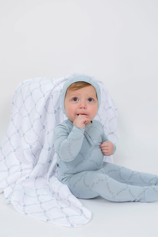 Rocking Horse Print Swaddle