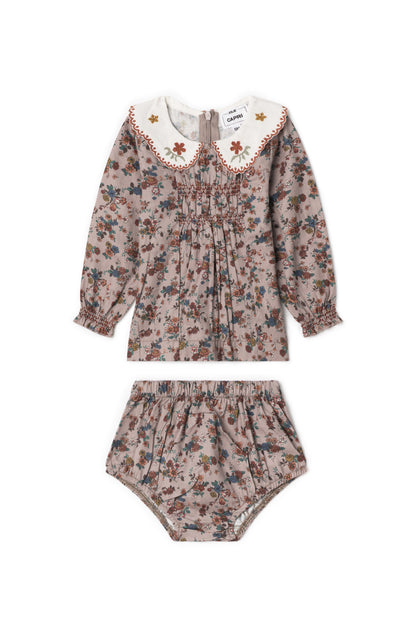 Woven Embroidered Set