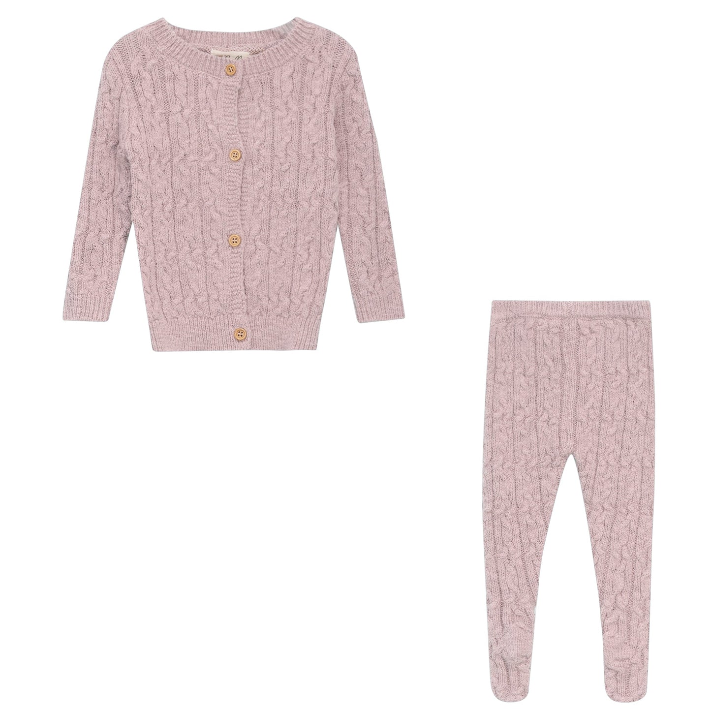 Mix Cable Knit Set