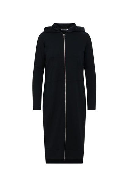 Zip Up Hoodie Dress