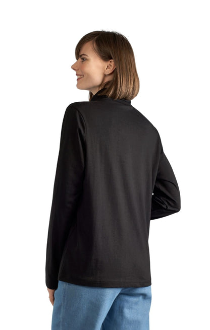 Women's Relaxed fit Long Sleeved Turtleneck Top