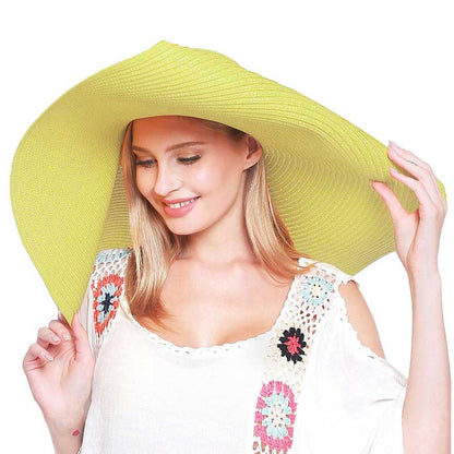 Extra Wide Brim Straw Sun Hat