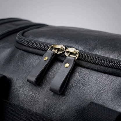 Men's Vegan Leather Duffel Bag – Organized Travel Carry