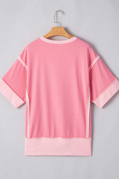 Sequined Easter Egg Short Sleeve T-Shirt