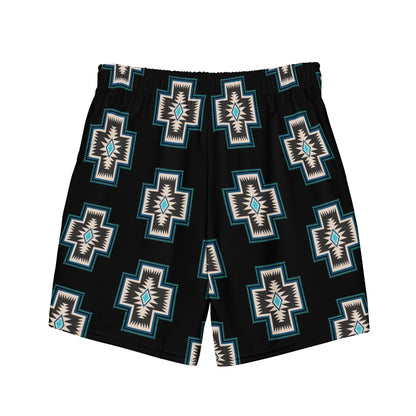 Baha Ranch Yeehaw Southwest Cross Men's Swim Trunks