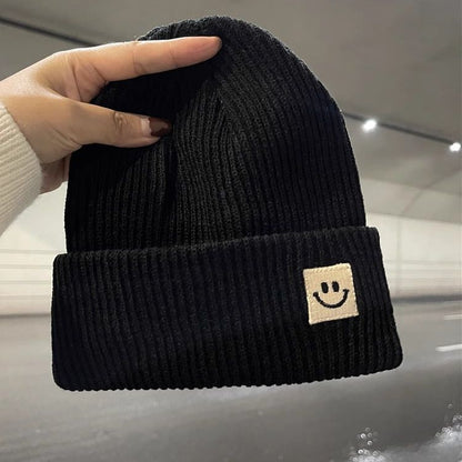 Women’s Winter Solid Color Knitted Hat – Soft Warm Everyday Beanie