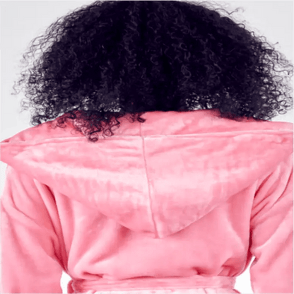 Women’s Plush Hooded Robe - Spa-Worthy Comfort at Home