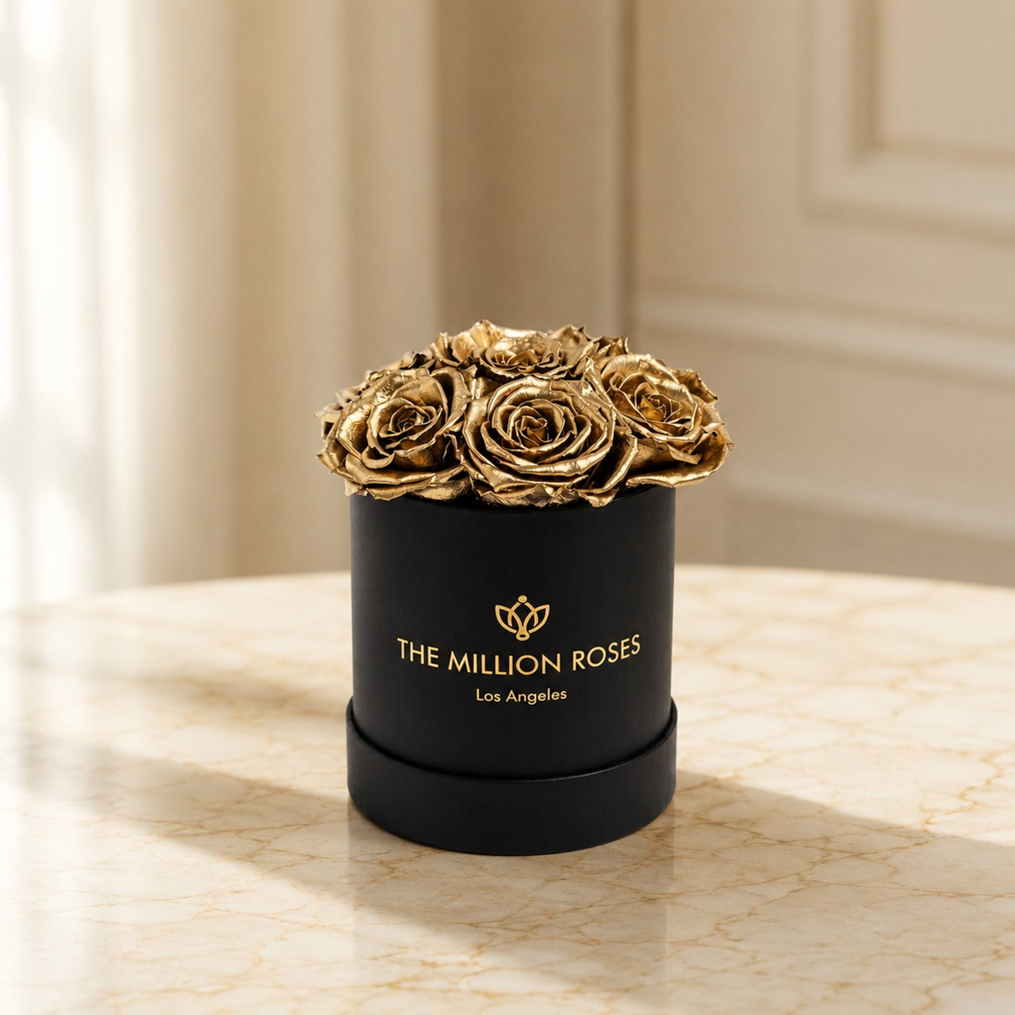 Basic Black Box | Gold Roses
