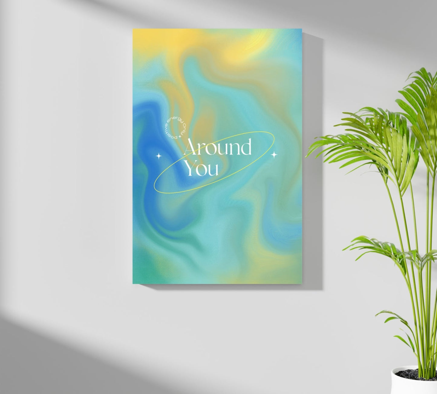 Around You Aluminum Print