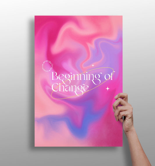 Change Aluminum Print