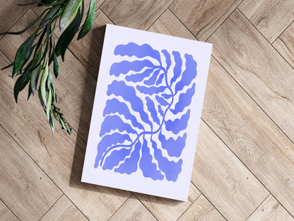 Abstract Flower Aluminum Print