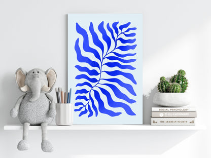 Abstract Flower Aluminum Print