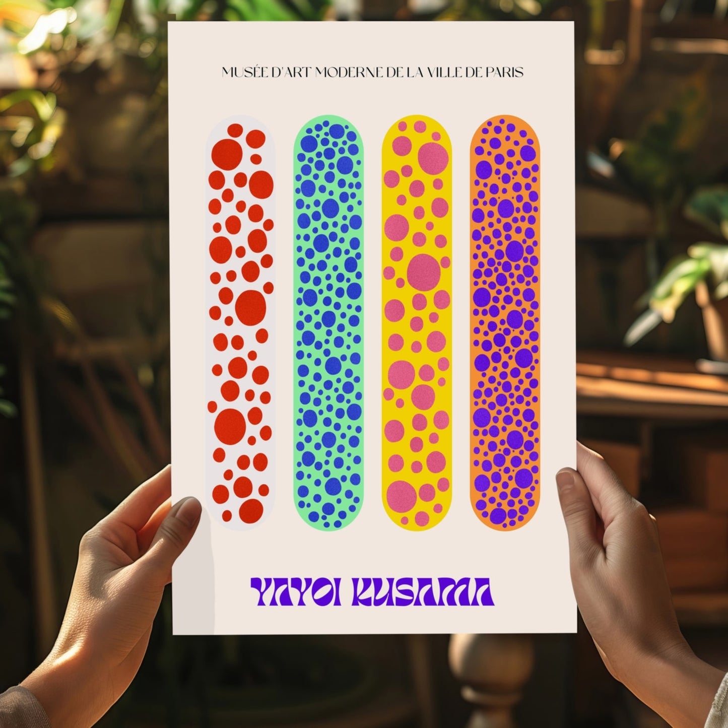Yayoi Kusama Aluminum Print