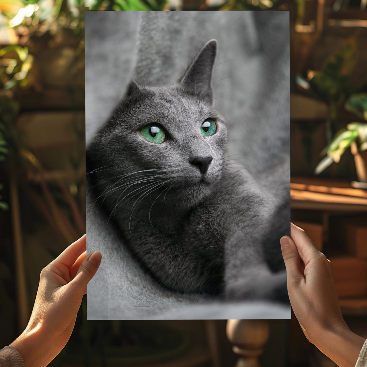 Cat Aluminum Print