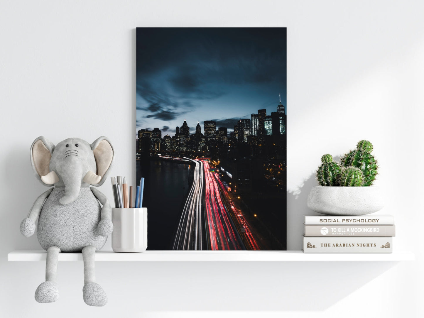 City Aluminum Print