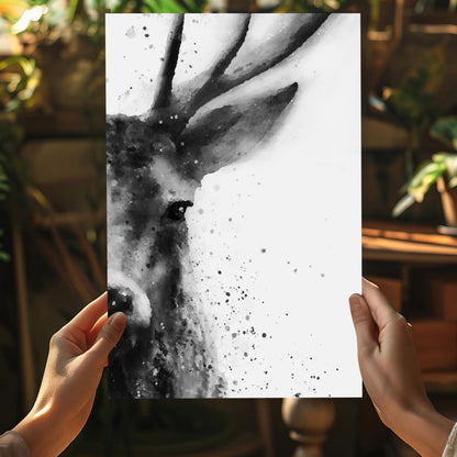 Deer Aluminum Print