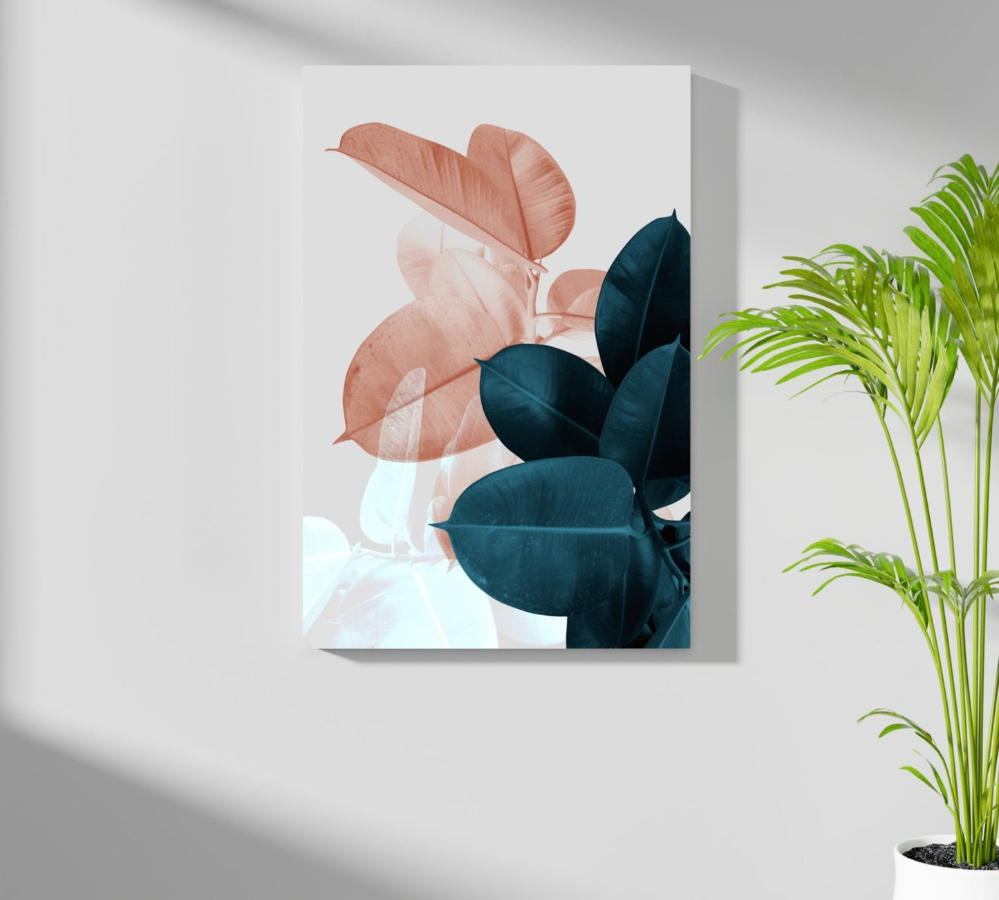 Leaves Aluminum Print