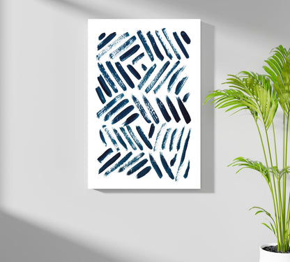 Abstract Lines Aluminum Print