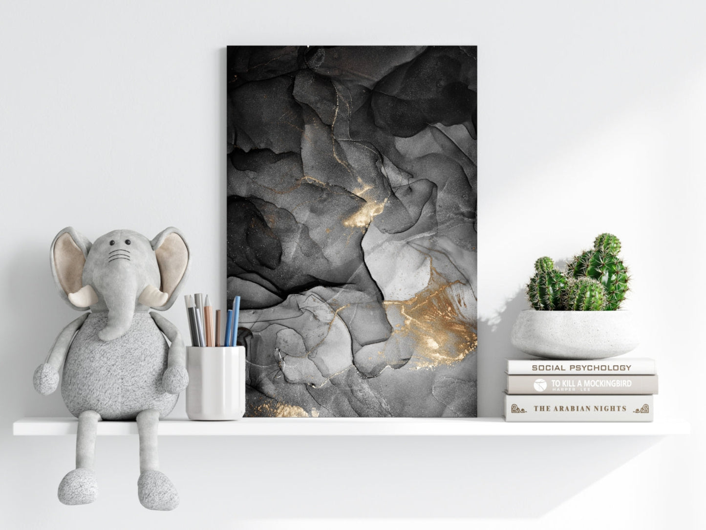 Marble Design V1 Aluminum Print