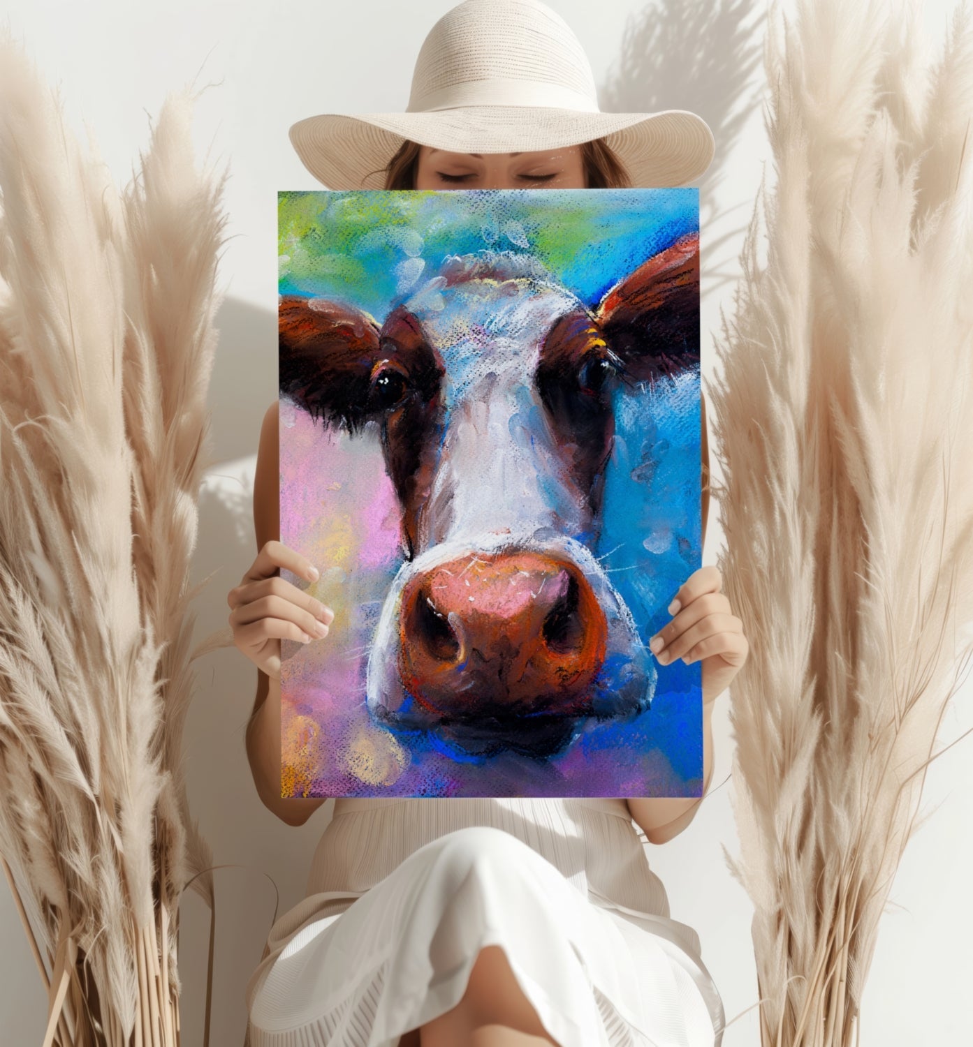 Cattle Aluminum Print