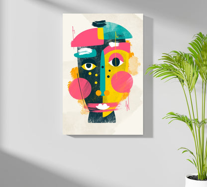 Contemporary Art V1 Aluminum Print
