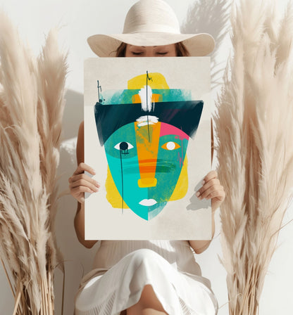 Contemporary Art V2 Aluminum Print
